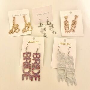 Bundle of SHEIN bridal earrings